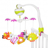 Жирафики Подвеска музыкальная "Мобиль Зоопарк", 2 режима