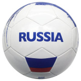 Мяч футбольный россия, пвх 1 слой, 5 размер, камера резиновая 265737