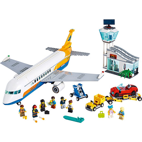 LEGO Конструктор City "Пассажирский самолёт", 669 деталей
