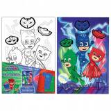 PJ Masks Рисуем по холсту "Будь героем"