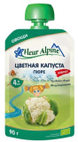 Fleur Alpine Пюре "Цветная капуста", с 4 месяцев, 90 г