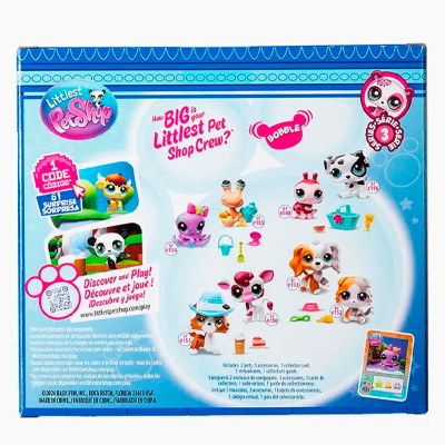 Набор "Пара друзей": две фигурки мини-животных с аксесс., коллекция Littlest Pet Shop 00627