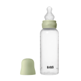 Бутылочка для кормления в комплекте с силиконовой соской, средний поток BIBS - Sage, 270 мл