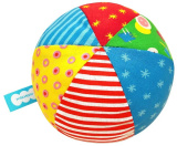 Мякиши Мяч с погремушкой "Радуга"