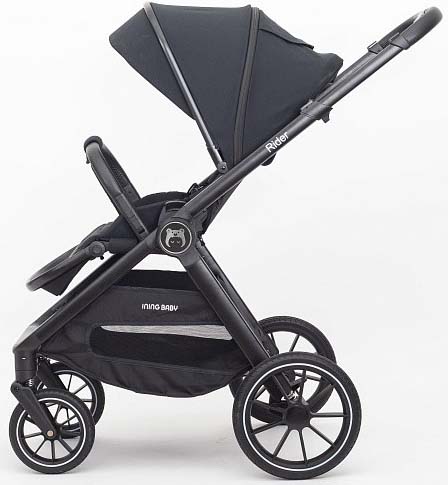 Ining Baby Коляска 2 в 1 Rider KR345 / цвет Black (черный)