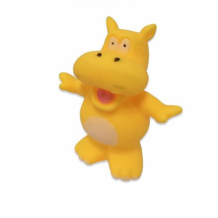 ABtoys Веселое купание игрушка-брызгалка, в наборе с трамплином, 2 вида в ассортименте бегемот и обезьяна