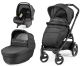 Peg-Perego Коляска 3 в 1 Book Smart / цвет Titanium (темно-серый)