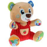 Мульти-Пульти Игрушка мягкая Умный Мишка: учим цифры, буквы, формы