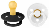 Bibs Набор пустышек Colour, от 6 месяцев: Black/White