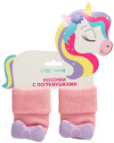 Крошка Я Носочки детские с погремушкой «Единорожка»