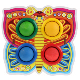 Развивающая игрушка-стучалка "Бабочка"