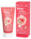 R.O.C.S. Baby Зубная паста «Нежный уход. Яблоко», 0-3 года