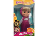 (м) Кукла Маша и Медведь 25см, озвуч, кор КАРАПУЗ 414526
