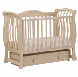 Кровать универсальный маятник БИ 08 Маргаритка / ваниль