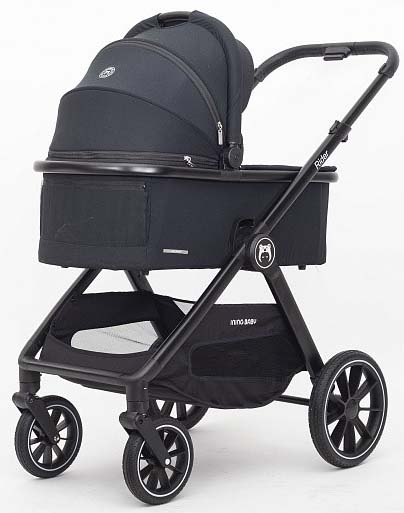 Ining Baby Коляска 2 в 1 Rider KR345 / цвет Black (черный)