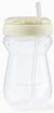 Happy Baby Поильник с трубочкой Cream, 360 мл