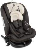 Siger Автокресло Престиж Isofix Lux (0-36 кг) / цвет Капибара (темно-серый)