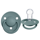 BIBS Соска-пустышка De Lux Silicone 0+ месяцев / цвет Island Sea