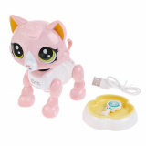 Игрушка на аккумуляторе "Кошка", со светом и звуком