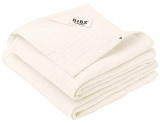 Bibs Муслиновая пеленка Cuddle Cloth, 70х70 см, 2 штуки / цвет Ivory (айвори)