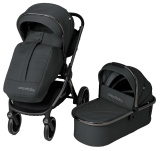 Коляска 2 в 1 Amarobaby Motus (черный)