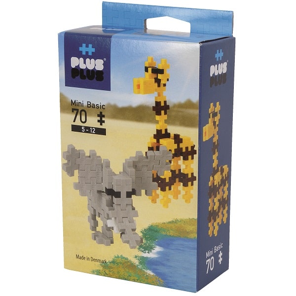 Plus Plus Конструктор для создания 3D моделей "Сафари"