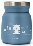 Nuvita Термос для еды и жидкости, 300 мл / цвет голубой