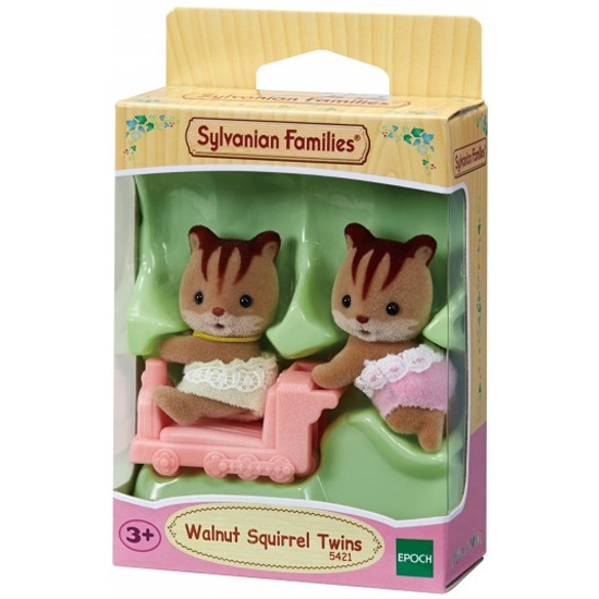 Sylvanian Families Детский игровой набор "Шоколадные Бельчата-двойняшки" 5421