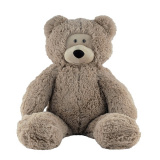 Softoy Игрушка мягкая Медведь 90 см / цвет кофейный