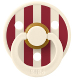 Bibs Пустышка латексная Studio Colour, 0+ Block - Ivory Ruby