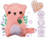 Крошка Я Игрушка грелка с вишневыми косточками «Лисичка»