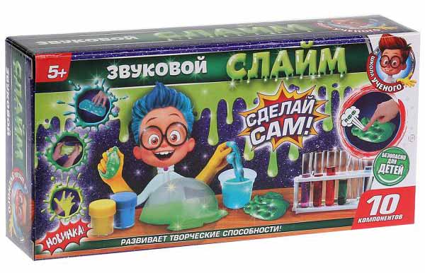 Играем вместе Набор «Звуковой слайм» из серии «Школа учёного»