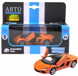 Автопанорама Инерционная металлическая машинка Lamborghini Aventador LP700-4 Roadster