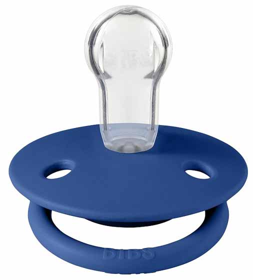 Bibs Пустышка De Lux Silicone 0+ / цвет Cornflower (синий)