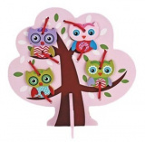 Mapacha Шнуровка Дерево с совятами