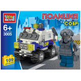 "Город мастеров" Конструктор Полиция "СОБР", артикул 3005