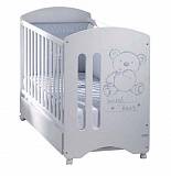 Кровать Micuna Sweet Bear 120*60, белый с матрацем