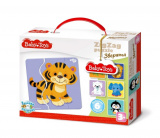 BABY TOYS Пазлы макси ZigZag Puzzle "Зверята" 18 элементов