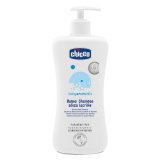 Chicco Пена для ванны и шампунь Без слез Baby Moments, 500 мл