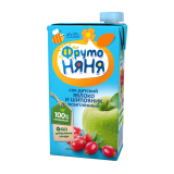 Фрутоняня Сок 0,5л из яблок и шиповника