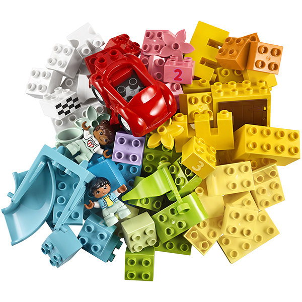 Lego Конструктор  Дупло Большая коробка с кубиками