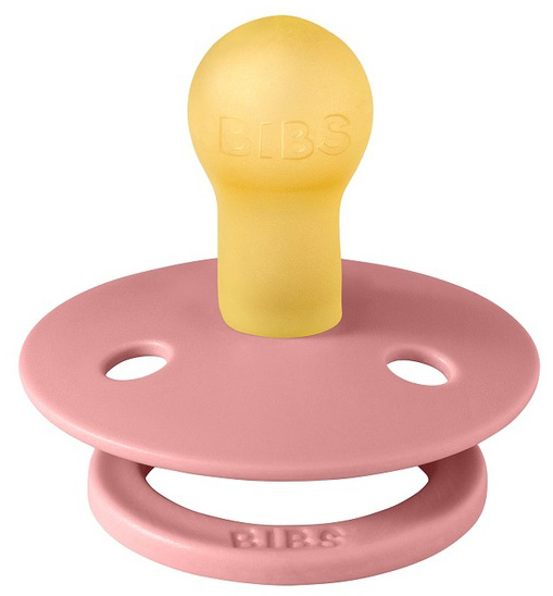 Bibs Пустышка латексная Colour, 0+ месяцев / цвет Dusty Pink (розовый)