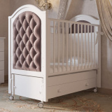 Кровать детская Гандылян Софи люкс маятник универсальный / белая