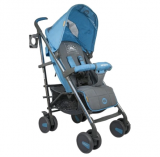 Коляска прогулочная Infinity Evo Turquoise / серый + голубой