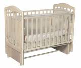 Антел Кровать детская "Алита 3/5 " с автостенкой / универсальный маятник / цвет слоновая кость