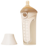Nice Papa Бутылочка антиколиковая Silicone, с 7 месяцев, 240 мл / цвет коричневый