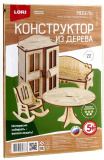 Lori Деревянный конструктор "Гостиная"