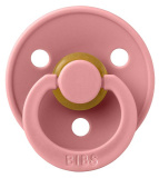Bibs Пустышка латексная Colour Symmetrical, с 6 месяцев Dusty Pink