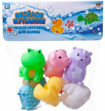 ABtoys Набор игрушек для ванны "Веселое купание", 6 предметов