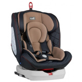Farfello Автокресло детское KBH303 Isofix, 0-36 кг / цвет Черный-кремовый